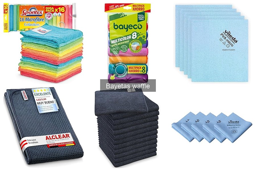 Problemas comunes al usar bayetas waffle y sus soluciones