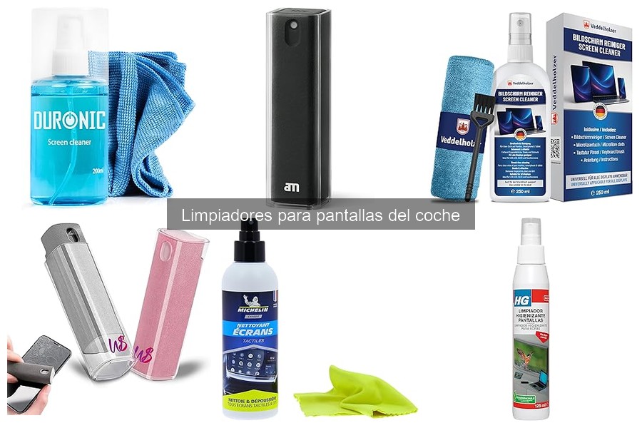 Problemas Comunes al Usar Limpiadores para Pantallas del Coche