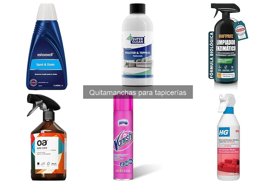 Problemas comunes al usar quitamanchas para tapicerías