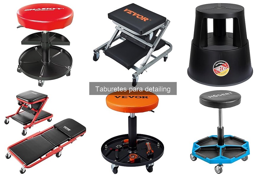 Problemas Comunes con Taburetes para Detailing y Soluciones
