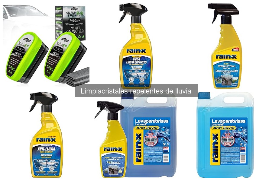 Problemas con limpiacristales repelentes de lluvia y soluciones