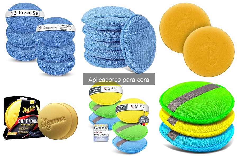 ¿Puedo usar aplicadores de cera en todos los vehículos?