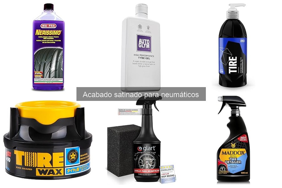 ¿Qué es el acabado satinado para neumáticos? Características y beneficios