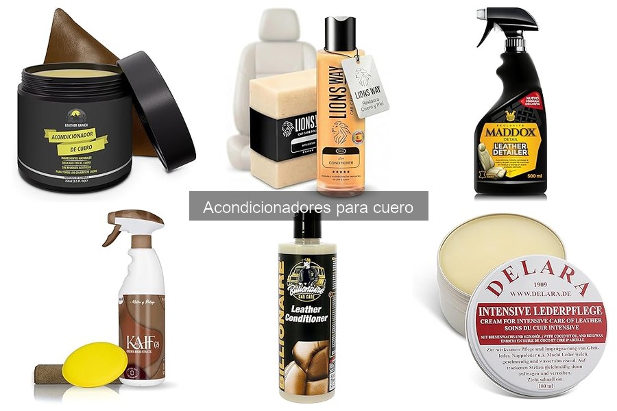 ¿Qué es un acondicionador para cuero? Guía completa