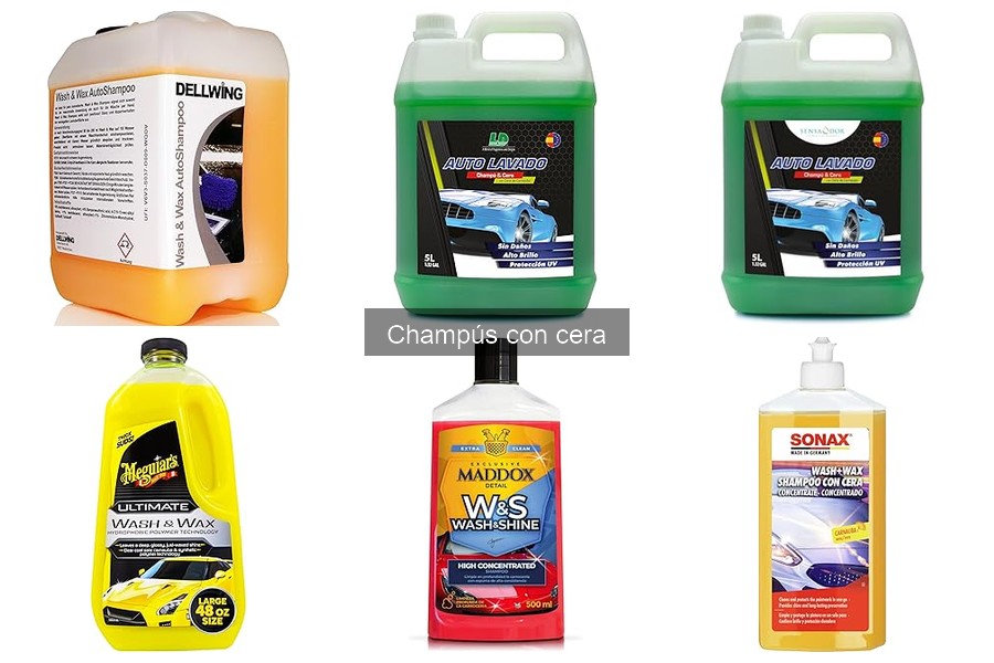 ¿Qué es un champú con cera y cómo beneficia a tu coche?