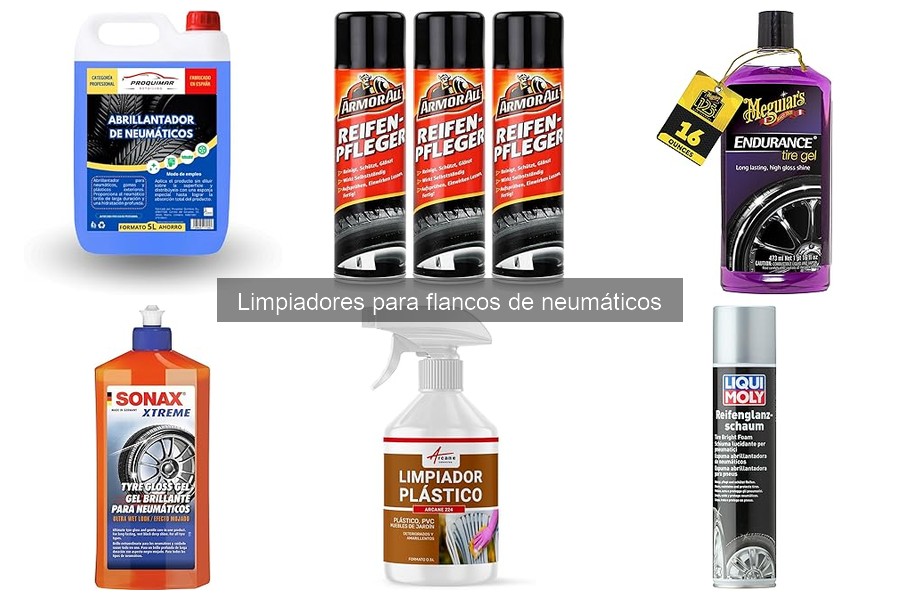 ¿Qué es un limpiador para flancos de neumáticos?