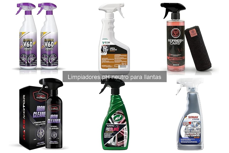 ¿Qué es un limpiador pH neutro para llantas? Características y ventajas