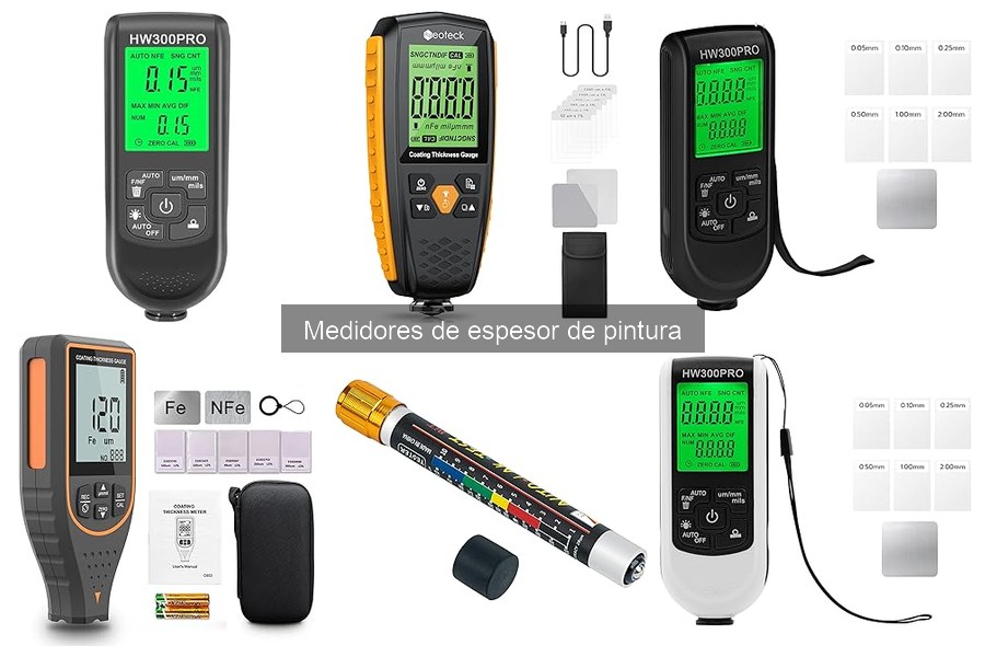 ¿Qué es un medidor de espesor de pintura? Guía rápida