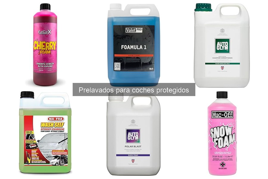 ¿Qué es un prelavado para coches protegidos? Descúbrelo aquí
