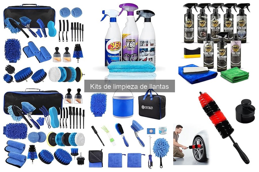 ¿Qué incluye un kit de limpieza de llantas? Descúbrelo aquí