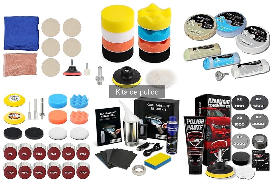 ¿Qué incluye un kit de pulido para coches? Guía completa
