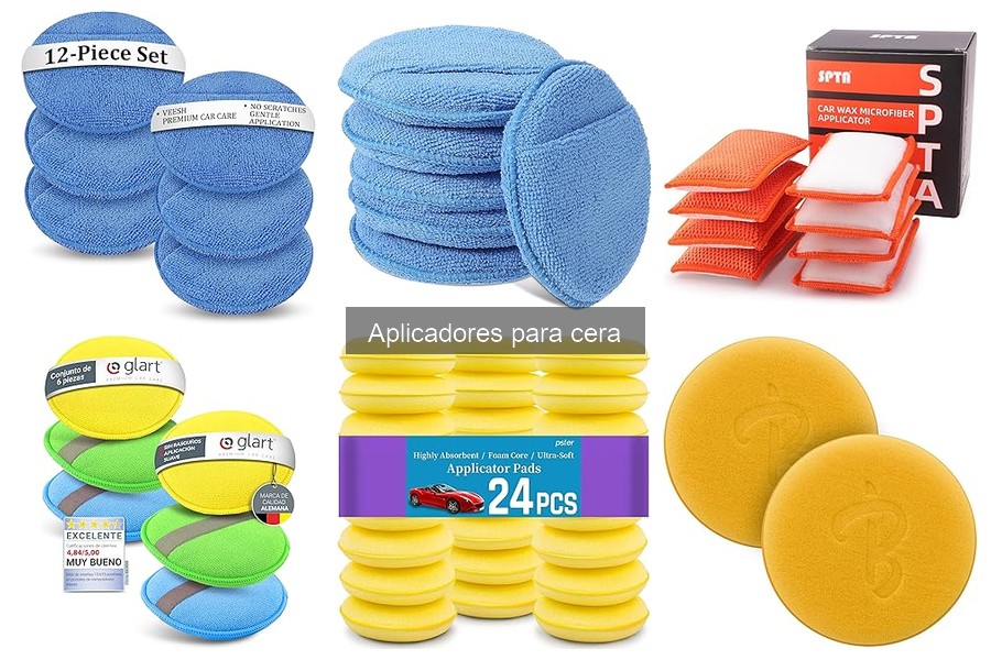 ** ¿Qué son los aplicadores para cera? Tipos y Funciones