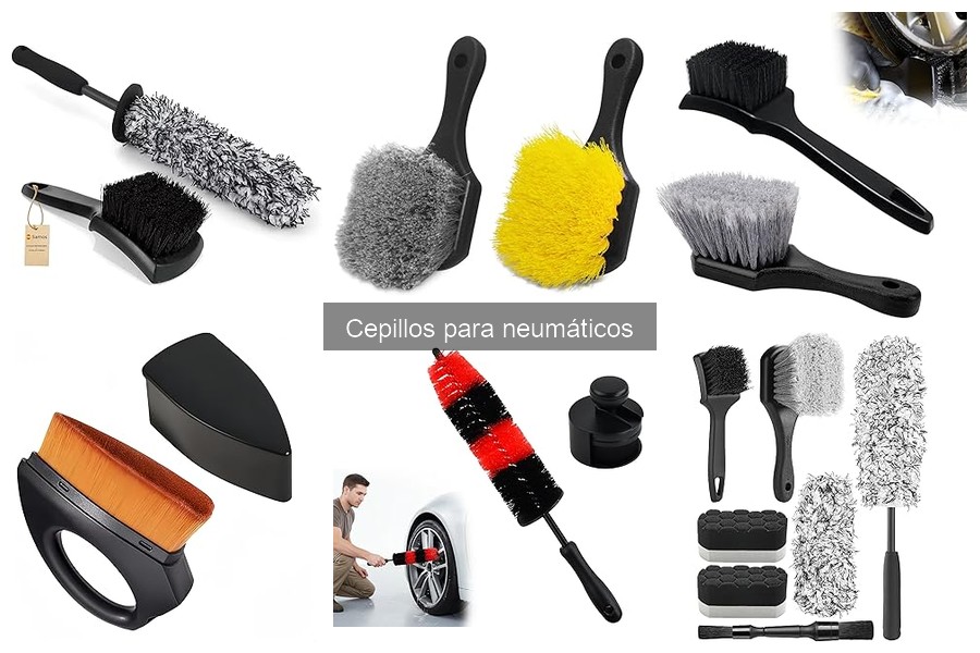 ¿Qué son los cepillos para neumáticos? Función y Tipos