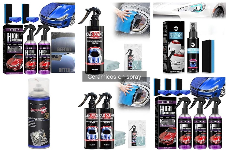 ¿Qué son los cerámicos en spray? Descubre su uso y beneficios