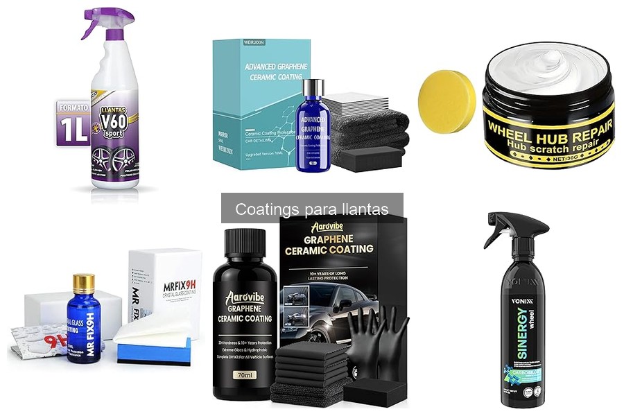 ¿Qué son los coatings para llantas? Descubre su propósito
