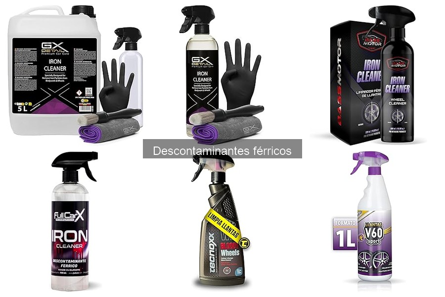 ¿Qué son los descontaminantes férricos? Guía esencial
