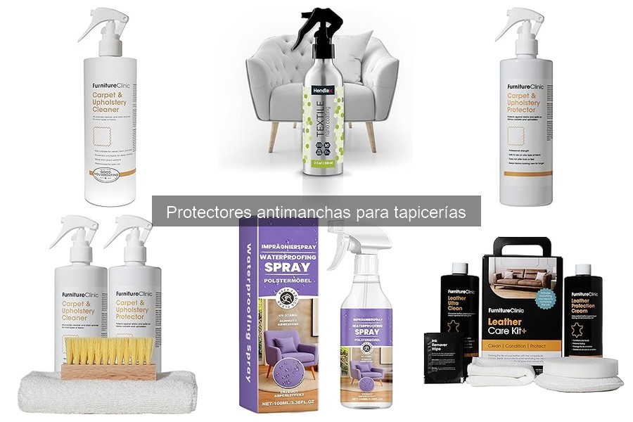 ¿Qué son los protectores antimanchas para tapicerías?