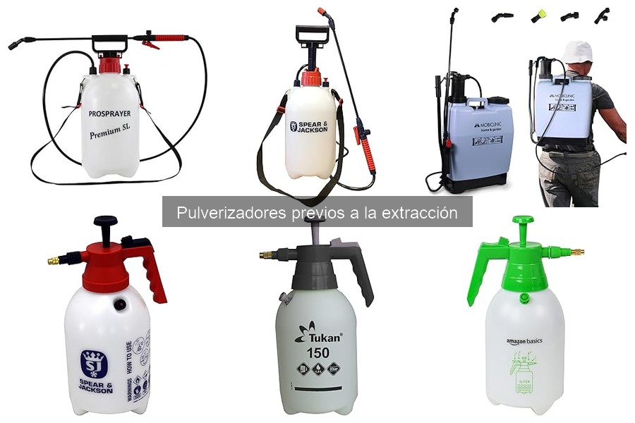 ¿Qué son los pulverizadores previos a la extracción?