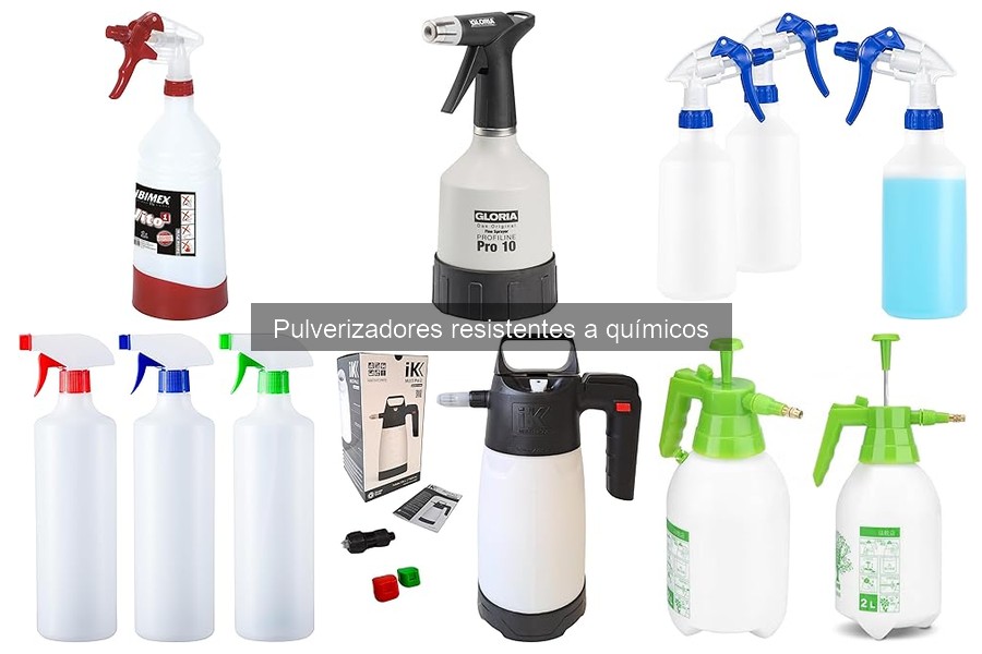 ¿Qué son los pulverizadores resistentes a químicos?