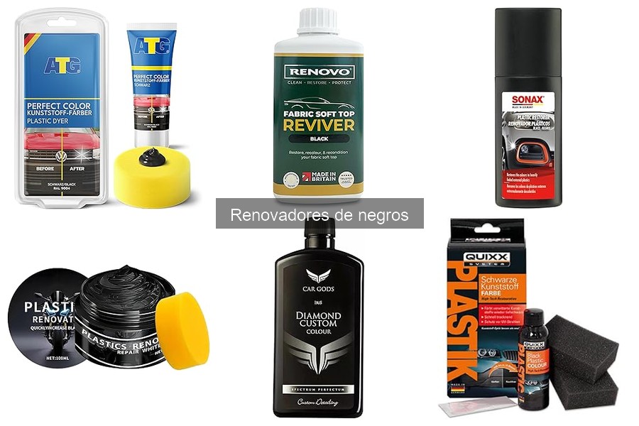 ¿Qué son los renovadores de negros para el coche?