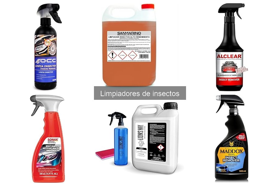 Reseñas de los Mejores Limpiadores de Insectos para Coche
