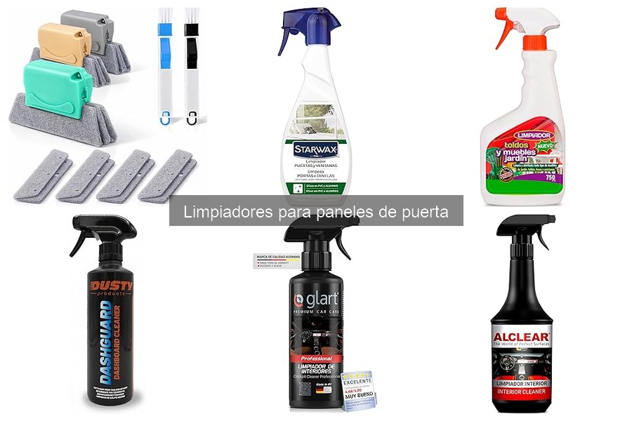 Reseñas de los Mejores Limpiadores para Paneles de Puerta
