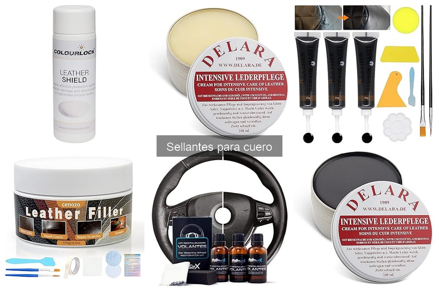 Sellantes para cuero: mejores recomendaciones según tipo