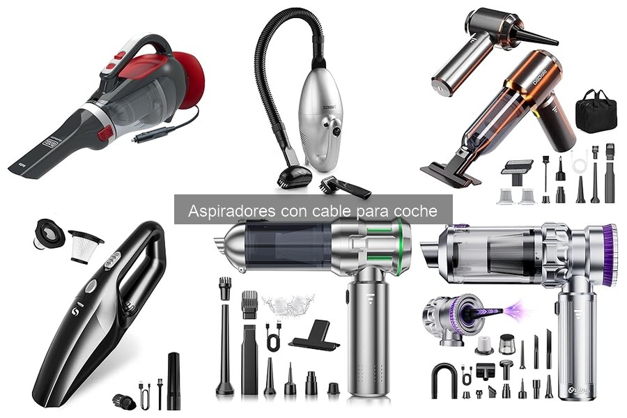 Soluciones a problemas de succión en aspiradores para coche