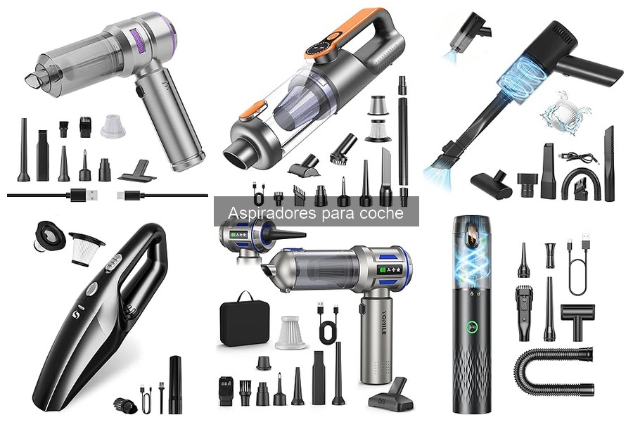 Soluciones alternativas a los aspiradores para coche
