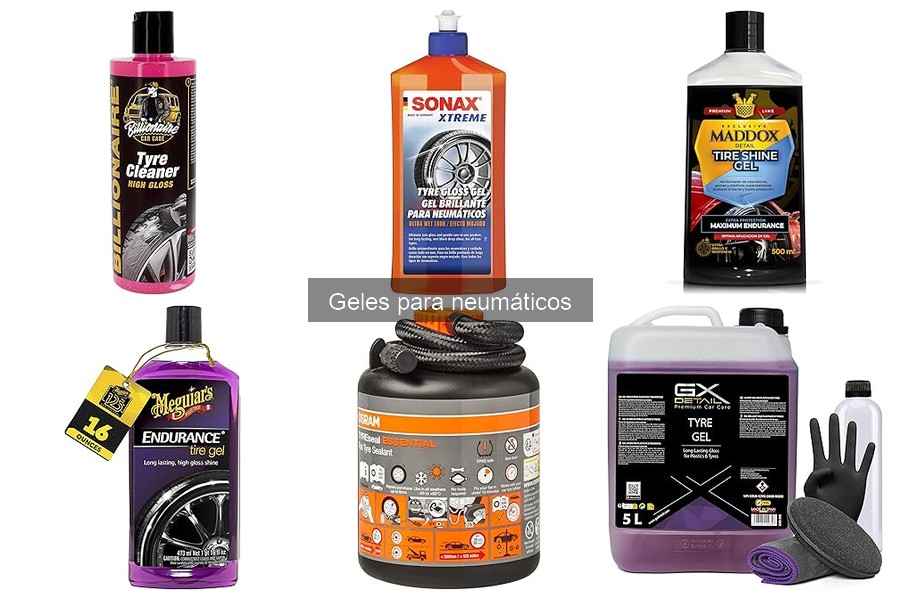 Soluciones si el gel para neumáticos se seca: guía práctica