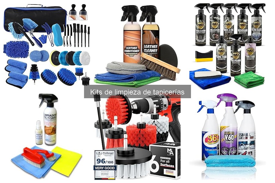 Soluciones si el kit de limpieza de tapicerías no funciona