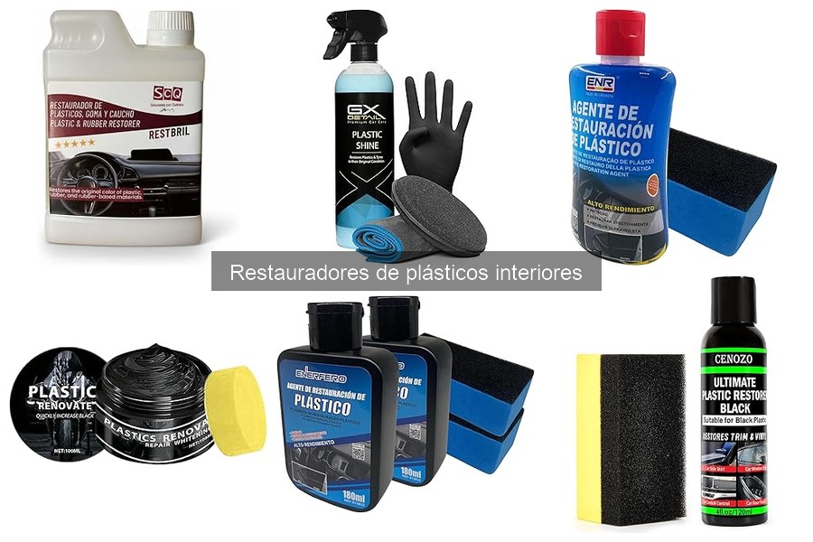 ¿Son seguros los restauradores de plásticos interiores?