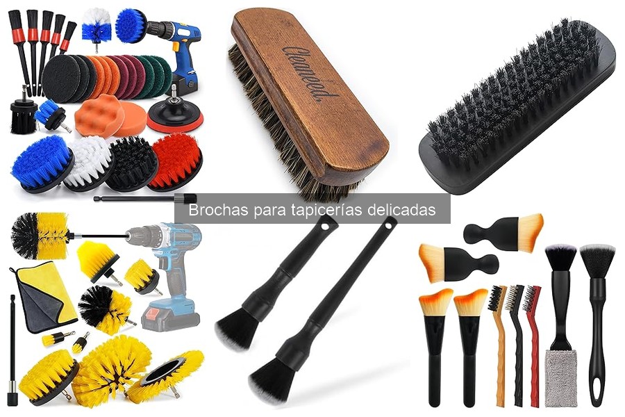 Tipos de Brochas para Tapicerías Delicadas: Guía Completa
