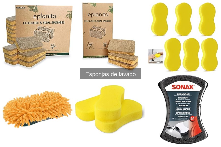 Tipos de esponjas de lavado para coches: Características y Usos