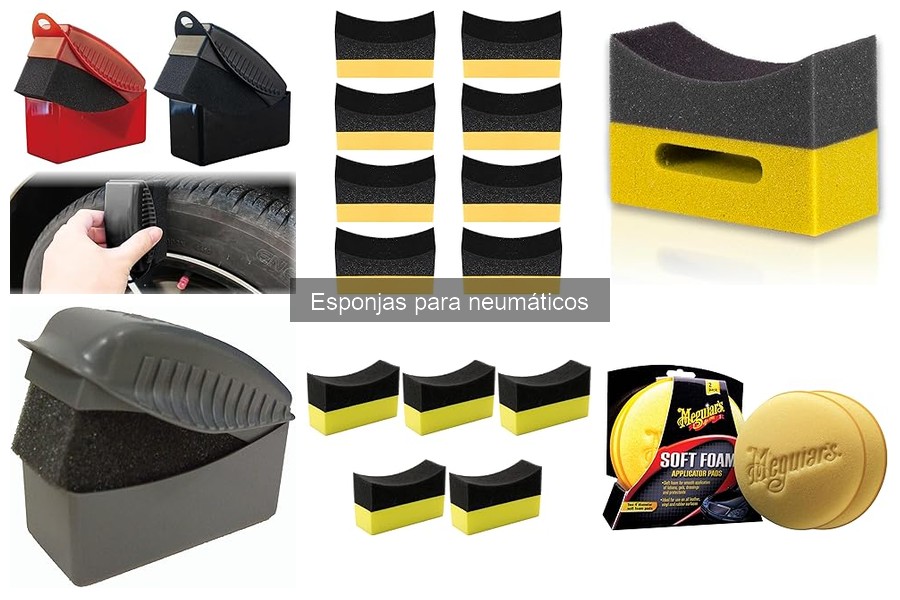 Tipos de Esponjas para Neumáticos: Guía de Opciones y Usos