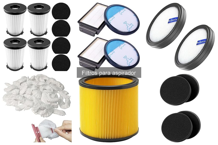 Tipos de filtros para aspiradores: descubre sus características