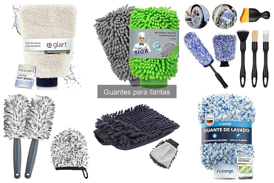 Tipos de guantes para llantas: características y opciones
