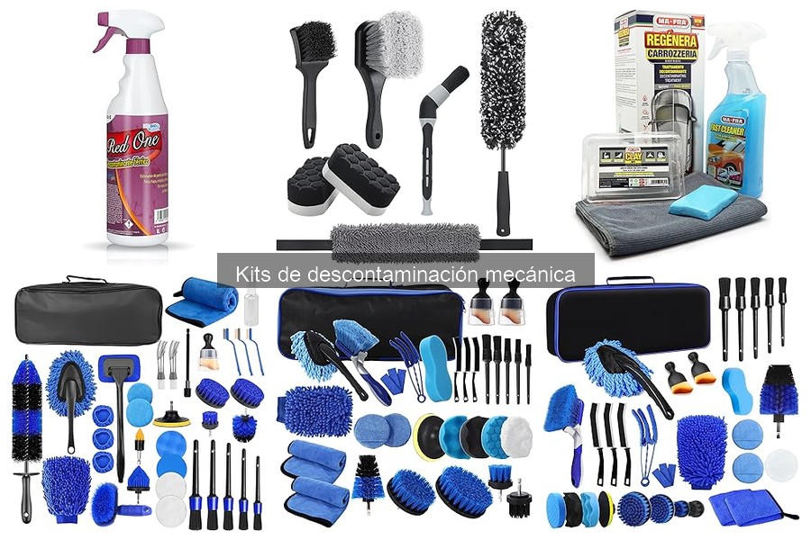 Tipos de Kits de Descontaminación Mecánica para tu Coche