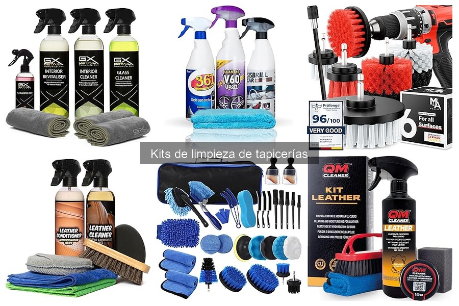 Tipos de Kits de Limpieza de Tapicerías: Guía Completa