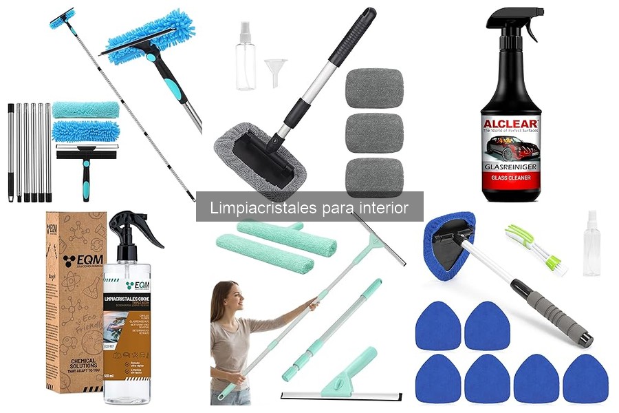 Tipos de Limpiacristales para Interior: Spray, Toallitas y Más
