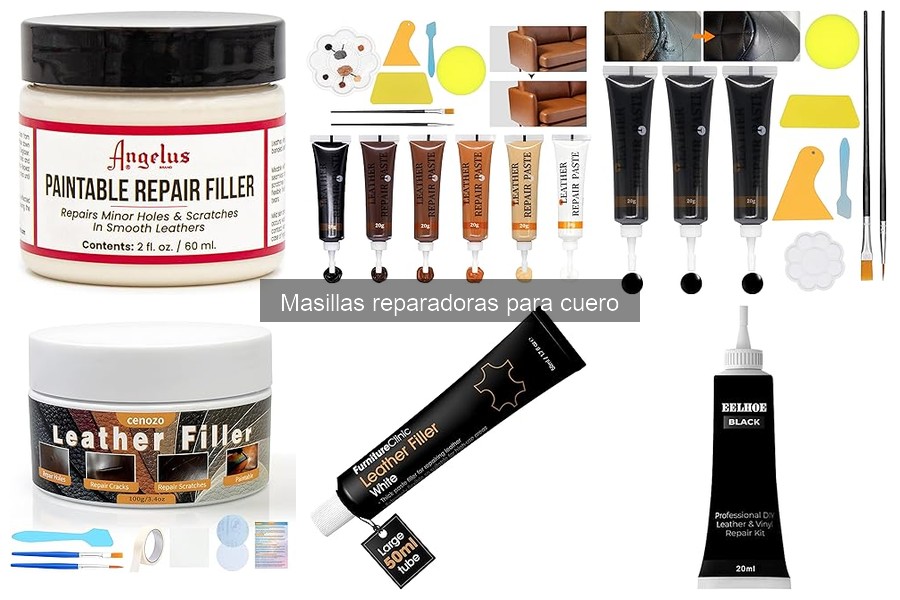 Tipos de Masillas Reparadoras para Cuero: Guía Completa