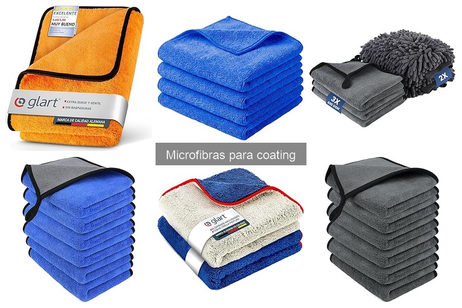 Tipos de microfibras para coating: características y usos