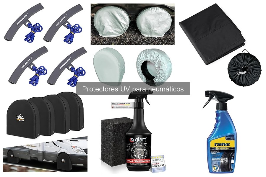 Tipos de protectores UV para neumáticos y sus aplicaciones