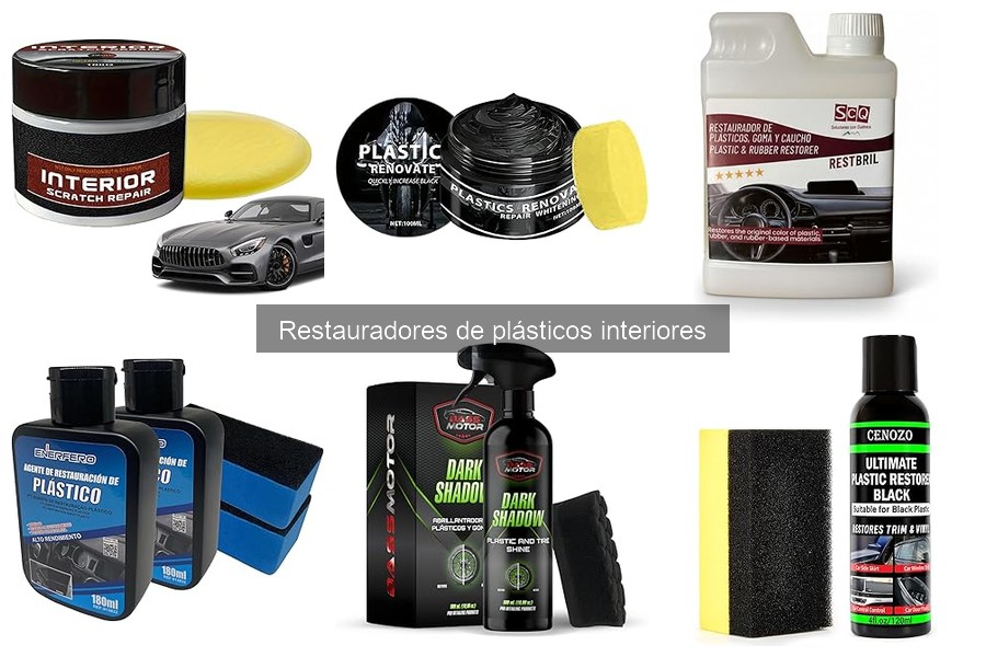 Tipos de restauradores de plásticos interiores para tu coche
