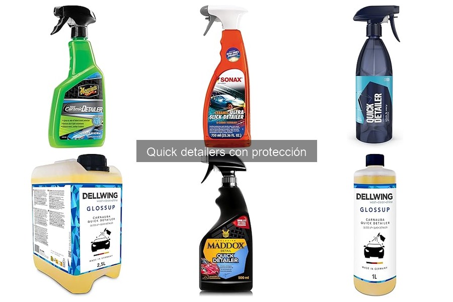 Tips para mantener la protección de tu quick detailer