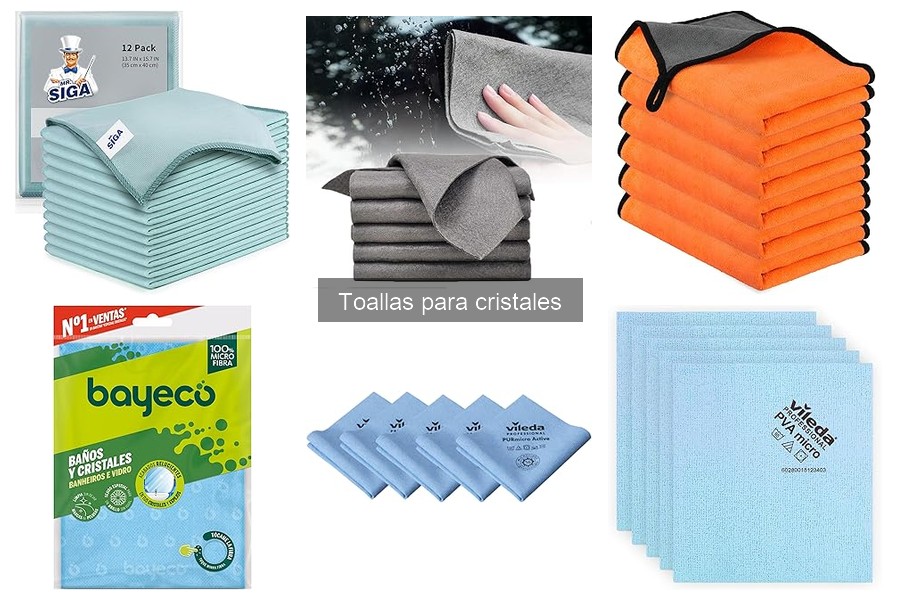 Todo sobre toallas para cristales: usos y características
