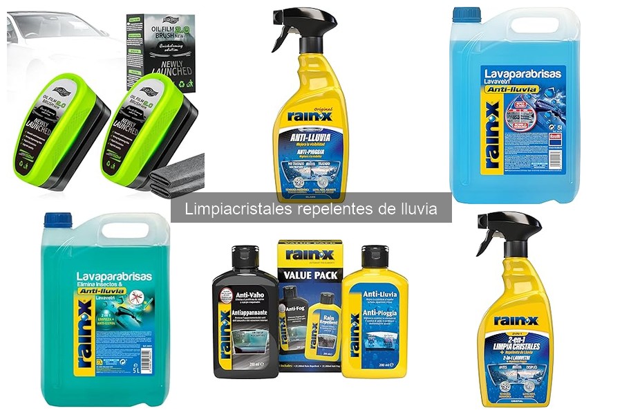 Usar limpiacristales repelentes de lluvia en todos los cristales: ¿es posible?