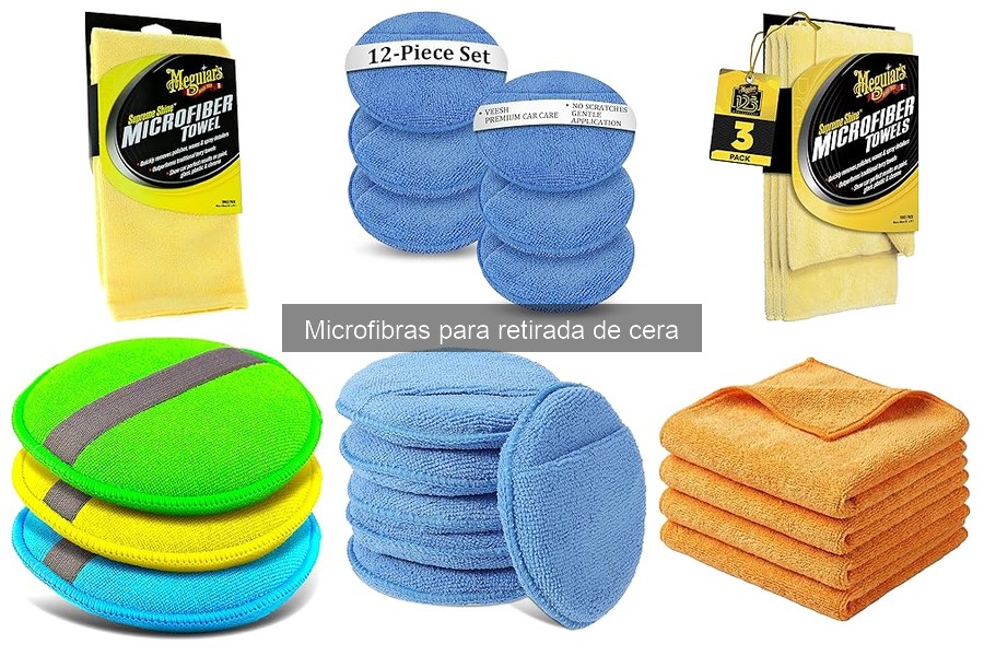Uso Correcto de Microfibras para Retirar Cera del Coche