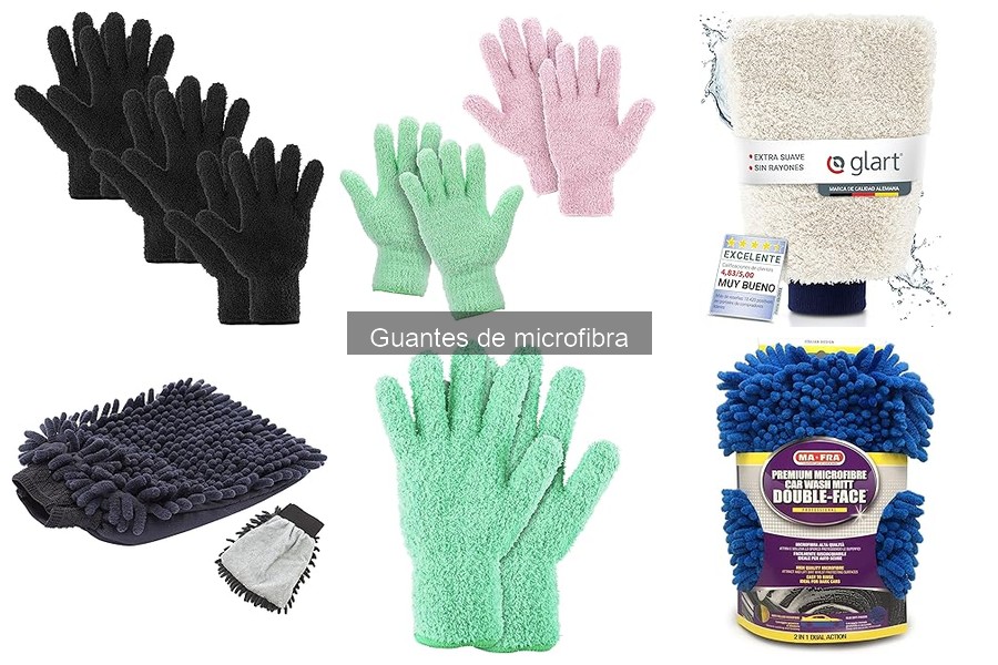 Ventajas de los guantes de microfibra para cuidar tu coche