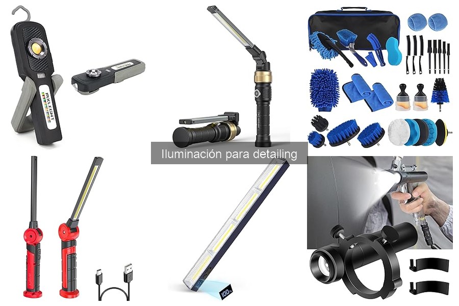 Ventajas de una buena iluminación en el detailing de coches